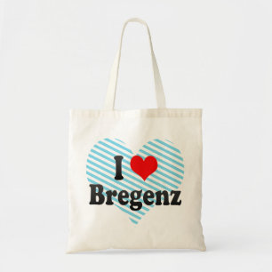 Bolsa Tote Eu amo Bregenz, Áustria