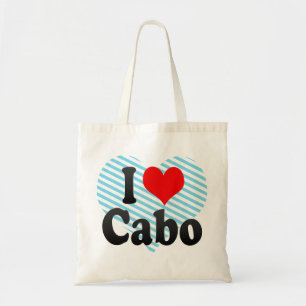 Bolsa Tote Eu amo Cabo, Brasil. Eu Amo O Cabo, Brasil
