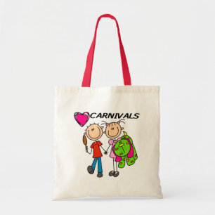Bolsa Tote Eu amo carnavais