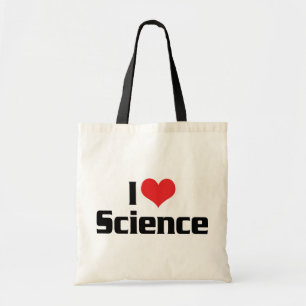 Bolsa Tote Eu Amo Ciência do Coração