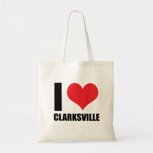 Bolsa Tote Eu amo Clarksville