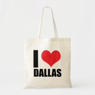 Bolsa Tote Eu amo Dallas