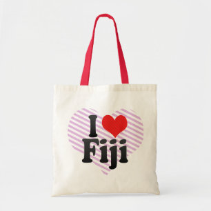 Bolsa Tote Eu amo Fiji