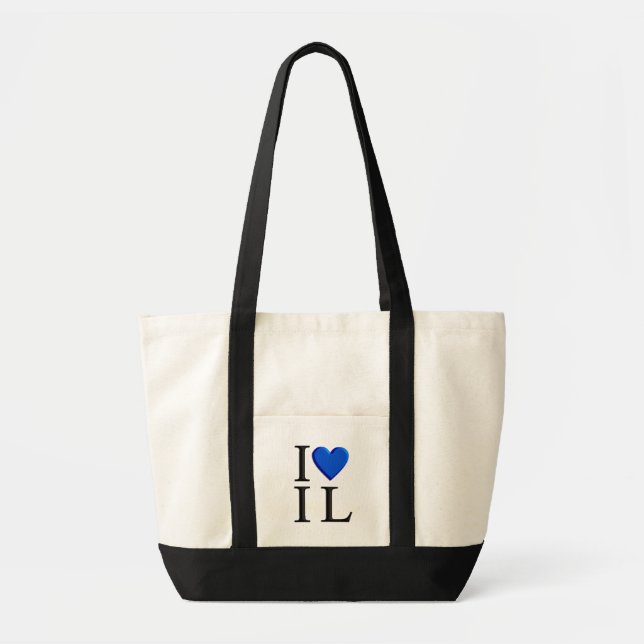 Bolsa Tote Eu amo Israel (Frente)