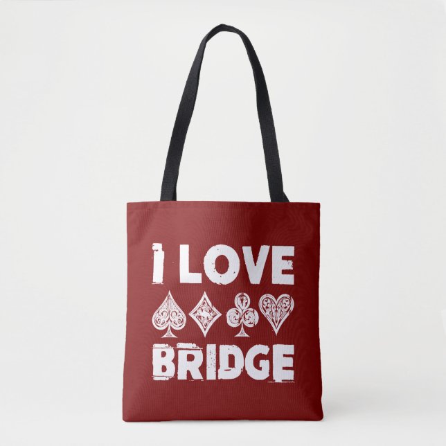 Bolsa Tote Eu Amo Jogador De Jogo Da Ponte (Frente)