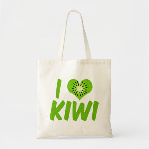 Bolsa Tote Eu amo Kiwi