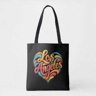 Bolsa Tote Eu amo LA!