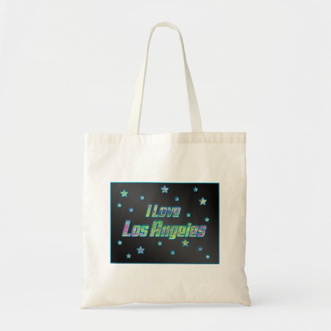 Bolsa Tote Eu Amo Los Angeles Smile Bag (Frente)