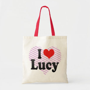 Bolsa Tote Eu amo Lucy