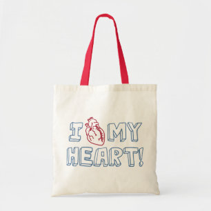 Bolsa Tote Eu Amo Meu Coração