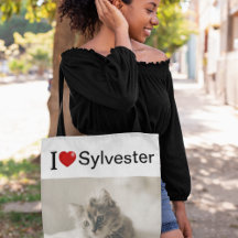 Eu Amo Meu Gato foto personalizada