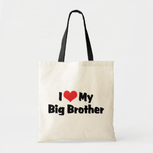 Bolsa Tote Eu Amo Meu Irmão Mais Velho