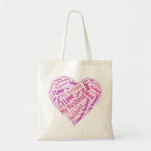 Bolsa Tote Eu amo meu marido