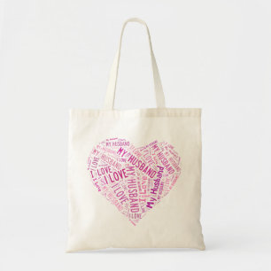 Bolsa Tote Eu amo meu marido