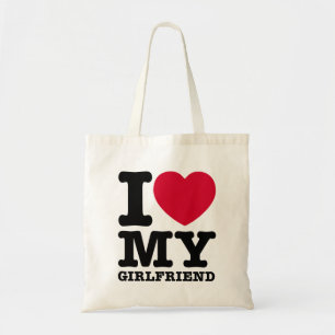 Bolsa Tote EU AMO MEU Namorada
