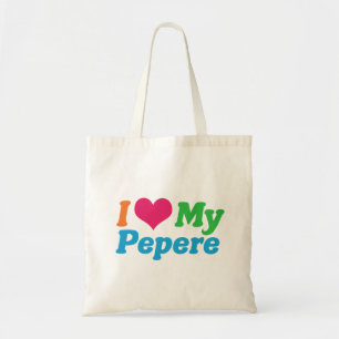 Bolsa Tote Eu Amo Meu Pepere