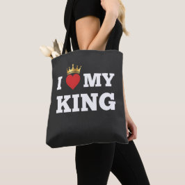 Bolsa Tote Eu amo meu rei 