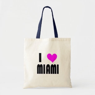 Bolsa Tote Eu amo Miami
