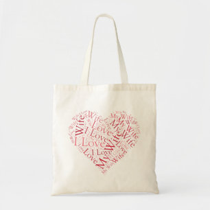 Bolsa Tote Eu amo minha esposa
