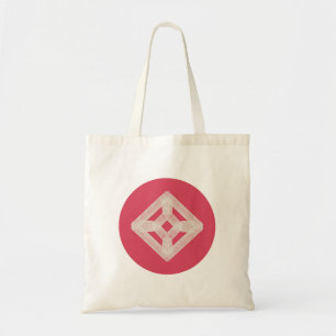 Bolsa Tote Eu Amo Minha Vida Rosa   ASMR Art silencioso