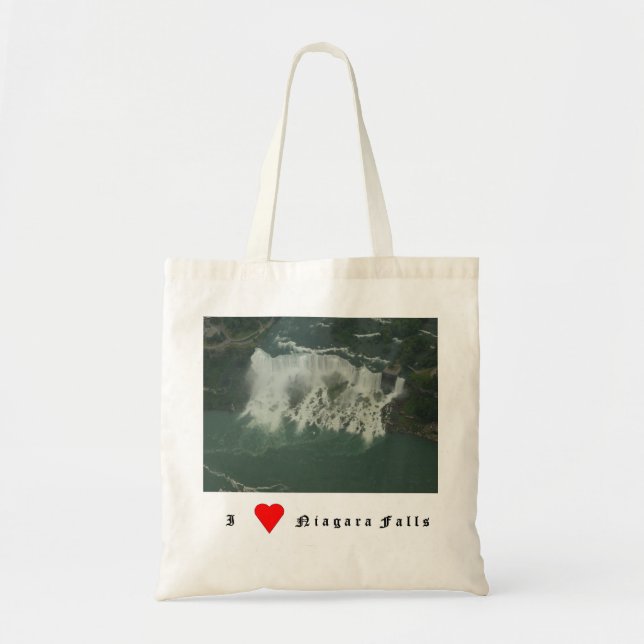 Bolsa Tote Eu amo Niagara Falls (Frente)