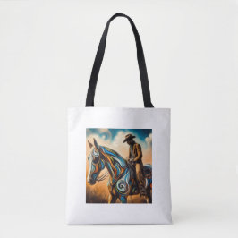 Bolsa Tote Eu amo o meu cavalo