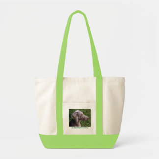 BOLSA TOTE EU AMO O SACO DE WEIMARANERS