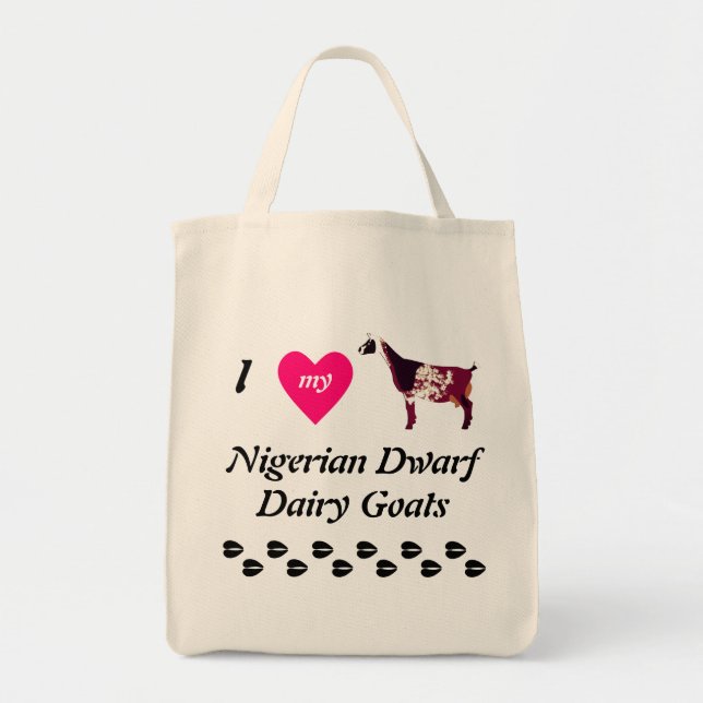 Bolsa Tote Eu Amo Os Meus Cabos Leiteiros Níger (Frente)