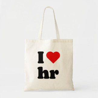 Bolsa Tote eu amo recursos humanos