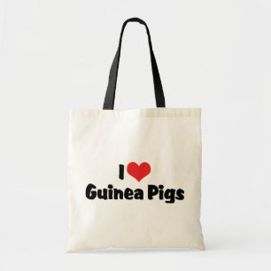 Bolsa Tote Eu Amo Suínos de Coração