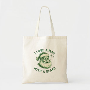Bolsa Tote Eu Amo Um Homem Com Uma Design De Arte Digital