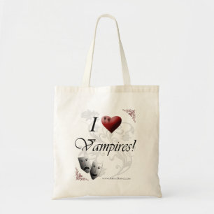 Bolsa Tote Eu amo vampiros