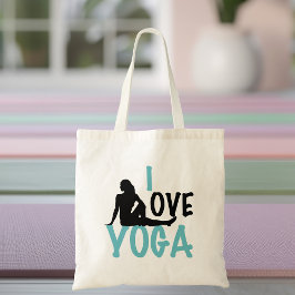 Bolsa Tote Eu Amo Yoga