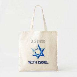 Bolsa Tote Eu apoio Israel