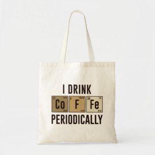 Bolsa Tote Eu Bebo Café Periodicamente