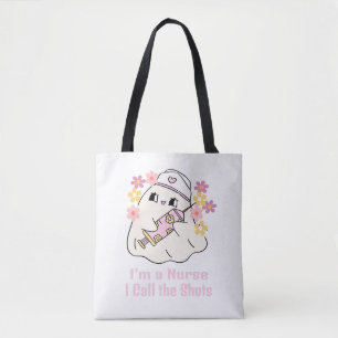 Bolsa Tote Eu chamo os sapatos, sou enfermeira