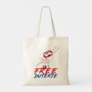 Bolsa Tote Eu Defendo Duterte Free DU30 Duterte