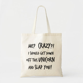 Bolsa Tote Eu Deveria Sair Daquele Unicórnio E Vomitar Você