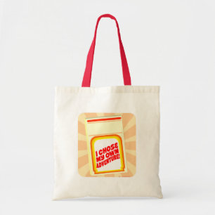 Bolsa Tote Eu Escolhi Meu Próprio Slogan de Nostalgia de Aven