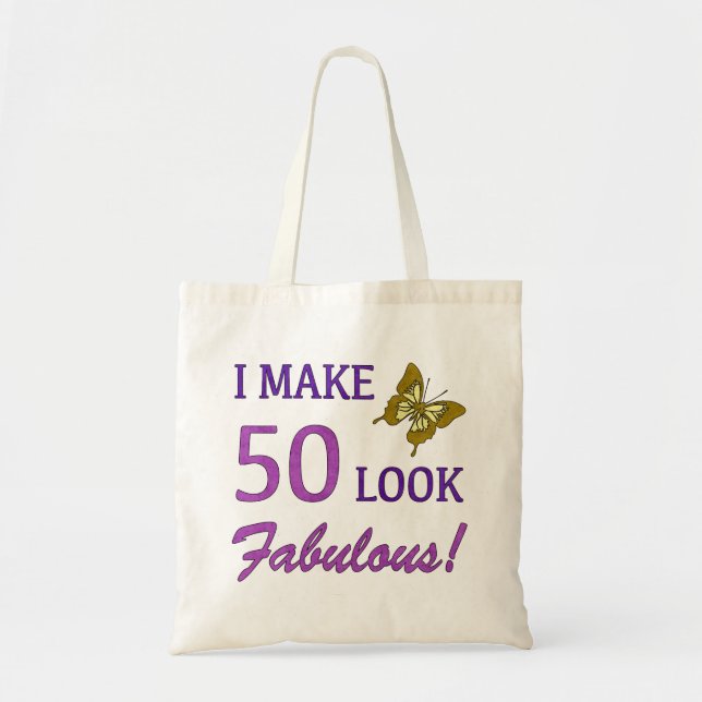 Bolsa Tote Eu Faço 50 Pareceres Fabulosos! (Frente)