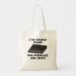 Bolsa Tote Eu Faço Sons De Igreja Para Milagres Perguntar A J