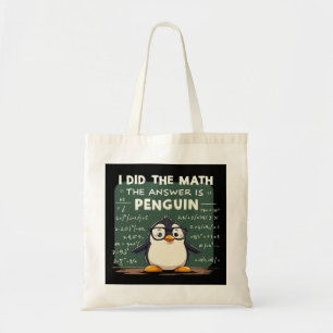 Bolsa Tote Eu fiz a matemática