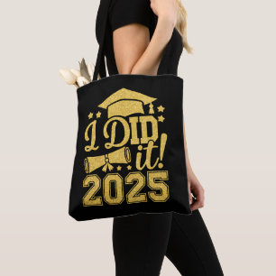 Bolsa Tote Eu Fiz Isso Graduado 2025 Graduação Turma De 2025
