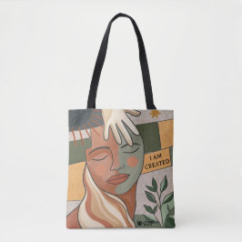 Bolsa Tote EU FUI CRIADO - Mão da Graça
