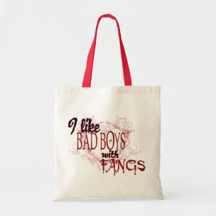 Bolsa Tote Eu gosto de Badboys com presas