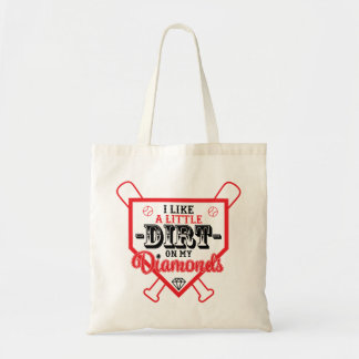 Bolsa Tote Eu gosto de uma pequena saia em meus diamantes...