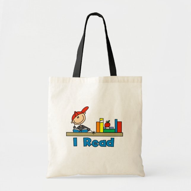 Bolsa Tote Eu Leio (Frente)