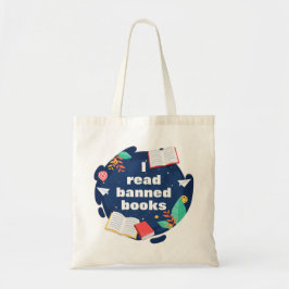Bolsa Tote Eu Li Livros Banidos Amantes Contra A Censura