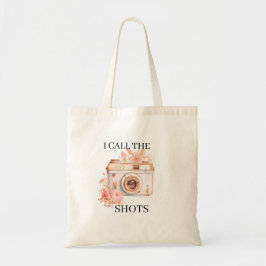 Bolsa Tote Eu mando Camiseta com Design Preto Distorcido