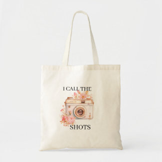 Bolsa Tote Eu mando Camiseta com Design Preto Distorcido